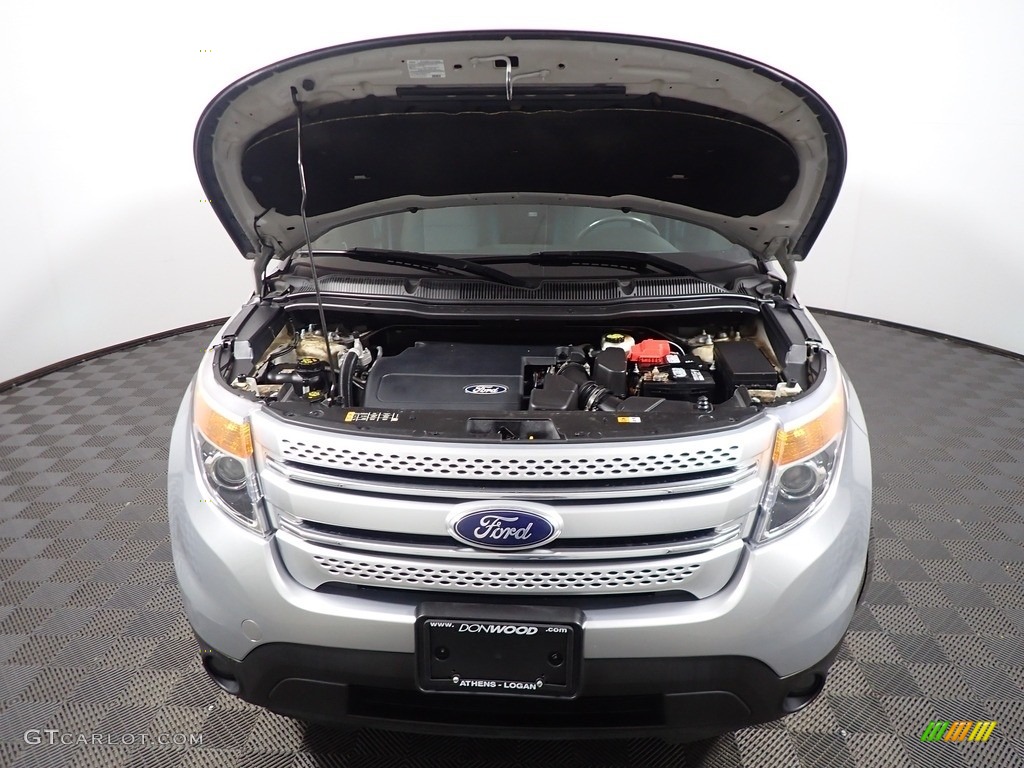 2015 Explorer XLT 4WD - Ingot Silver / Charcoal Black photo #5