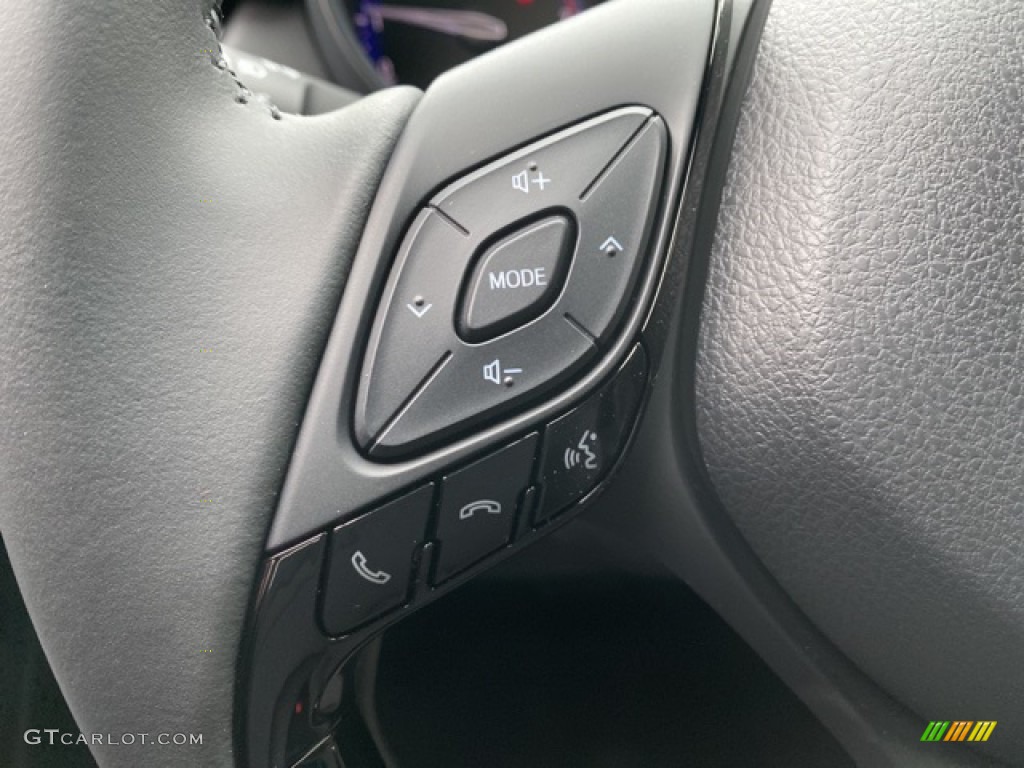 2021 Toyota C-HR Nightshade Black Steering Wheel Photo #140438103