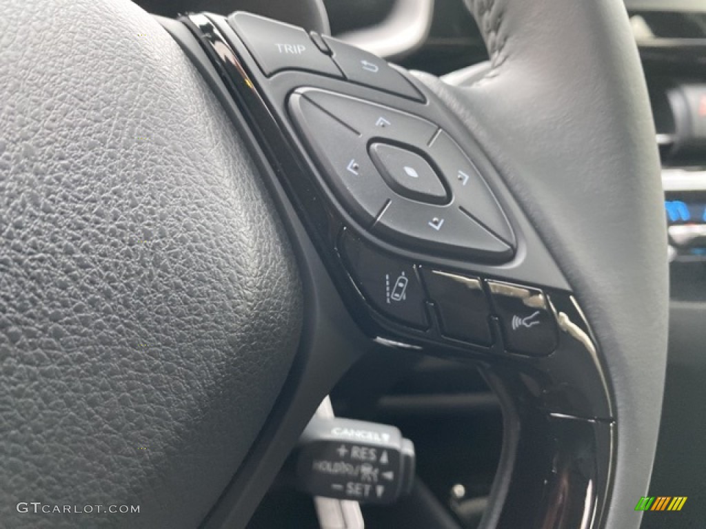2021 Toyota C-HR Nightshade Black Steering Wheel Photo #140438123