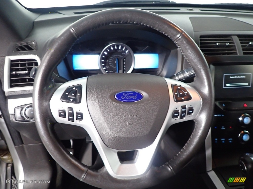 2015 Explorer XLT 4WD - Ingot Silver / Charcoal Black photo #25