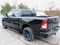 Diamond Black Crystal Pearl - 1500 Big Horn Night Edition Crew Cab 4x4 Photo No. 8