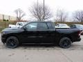 Diamond Black Crystal Pearl - 1500 Big Horn Night Edition Crew Cab 4x4 Photo No. 9