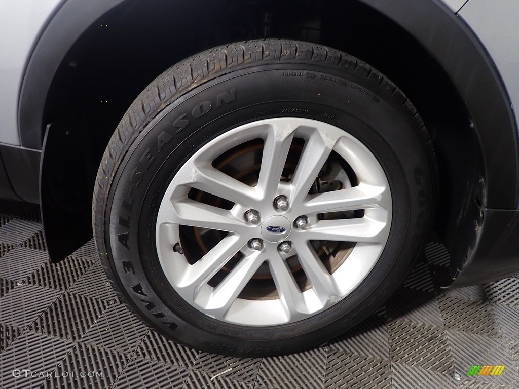 2015 Explorer XLT 4WD - Ingot Silver / Charcoal Black photo #43