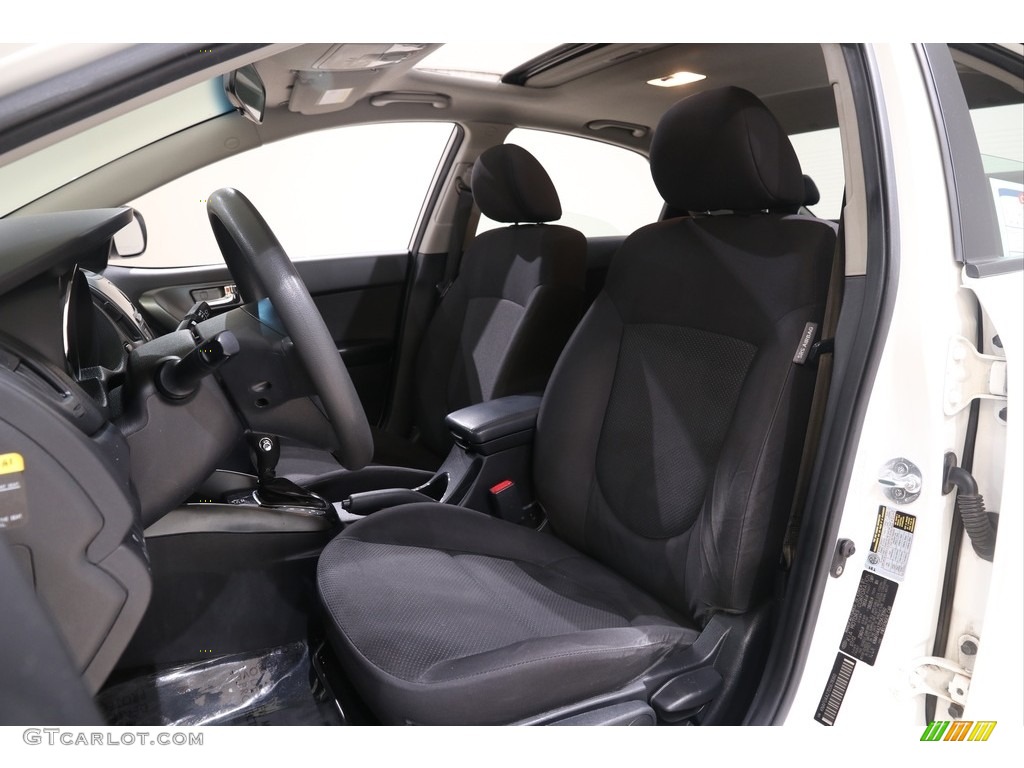 2013 Forte EX - Snow White Pearl / Black photo #6