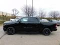 2020 Diamond Black Crystal Pearl Ram 1500 Big Horn Night Edition Crew Cab 4x4  photo #9