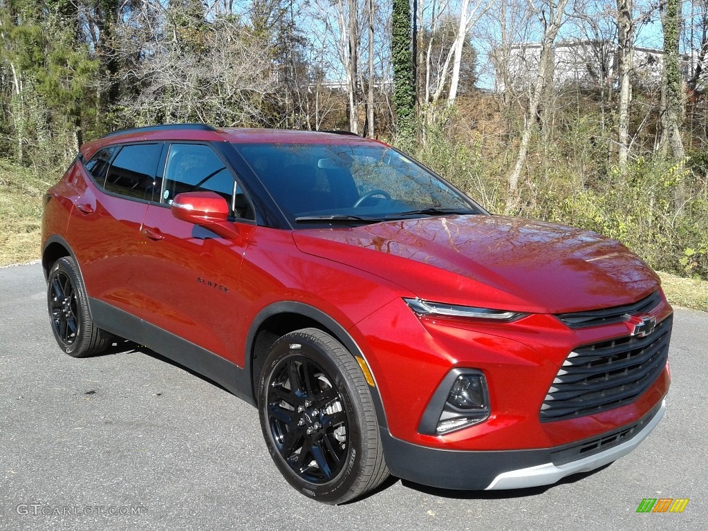 Cajun Red Tintcoat 2019 Chevrolet Blazer 3.6L Leather AWD Exterior Photo #140439280