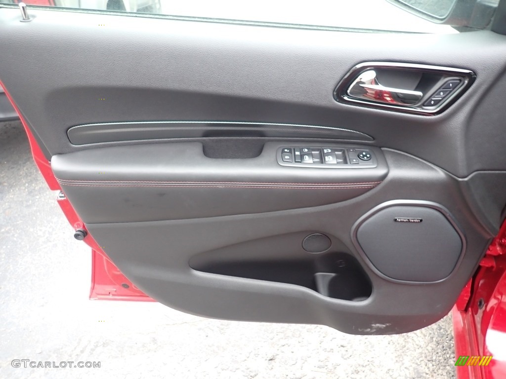 2021 Dodge Durango R/T AWD Black Door Panel Photo #140439638