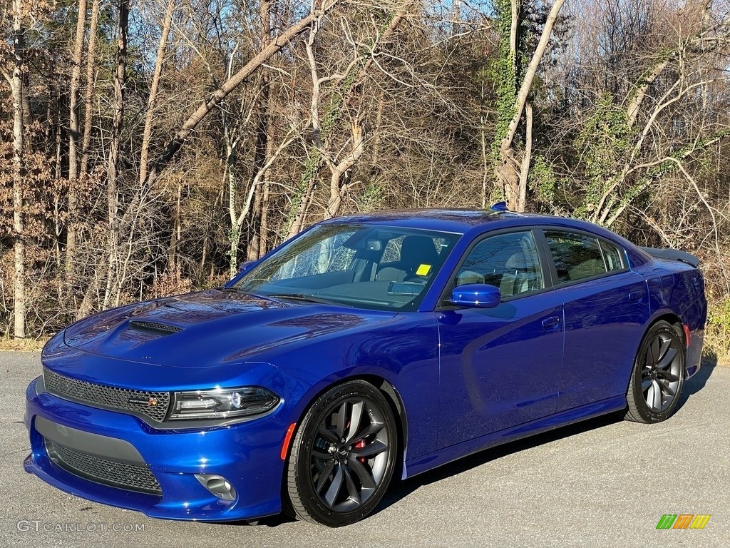 2018 Charger R/T Scat Pack - IndiGo Blue / Black photo #2