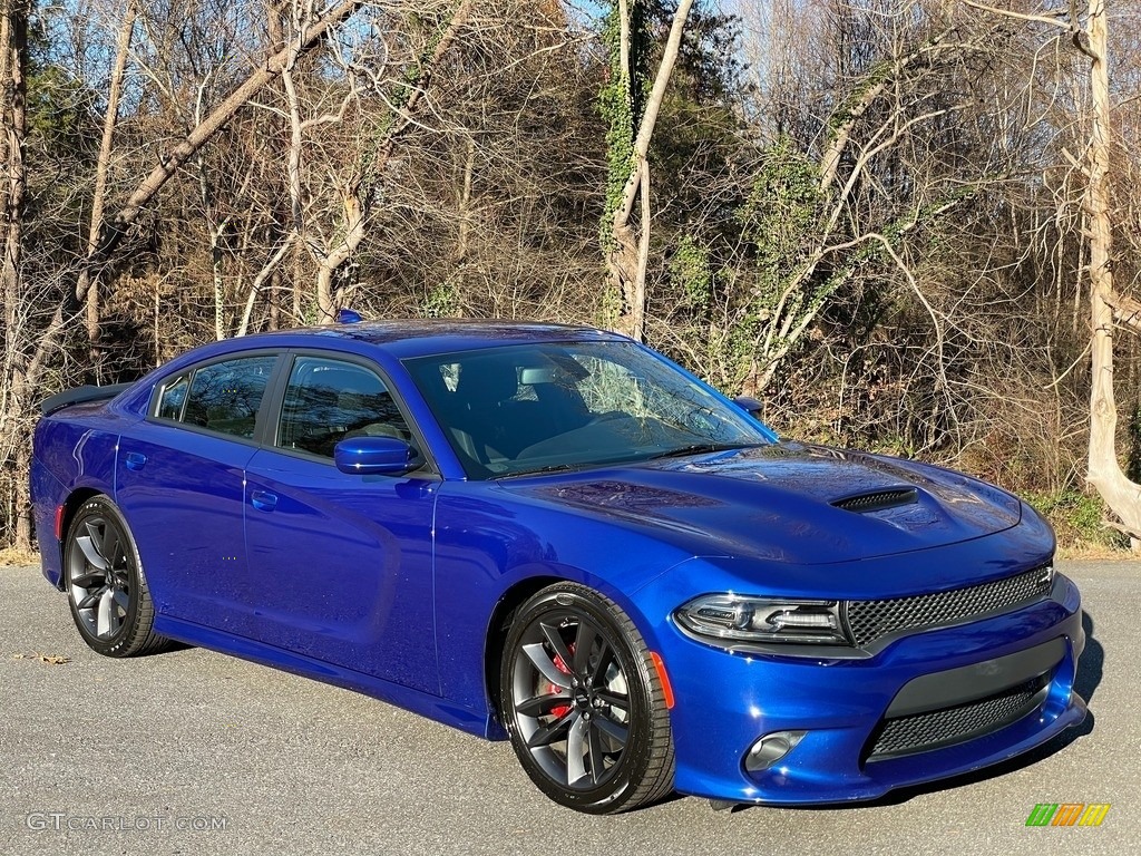 2018 Charger R/T Scat Pack - IndiGo Blue / Black photo #4