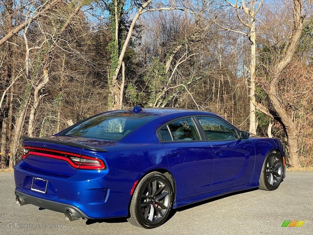 2018 Charger R/T Scat Pack - IndiGo Blue / Black photo #6