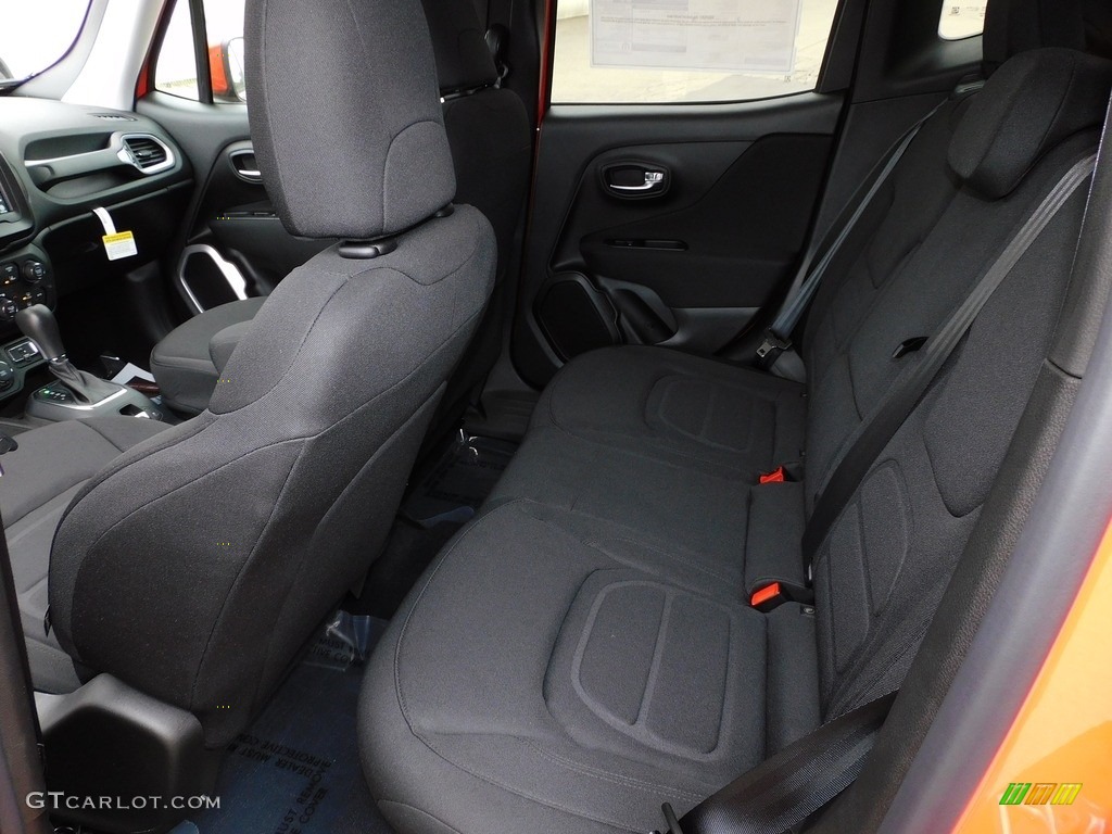 2021 Renegade Latitude 4x4 - Omaha Orange / Black photo #12