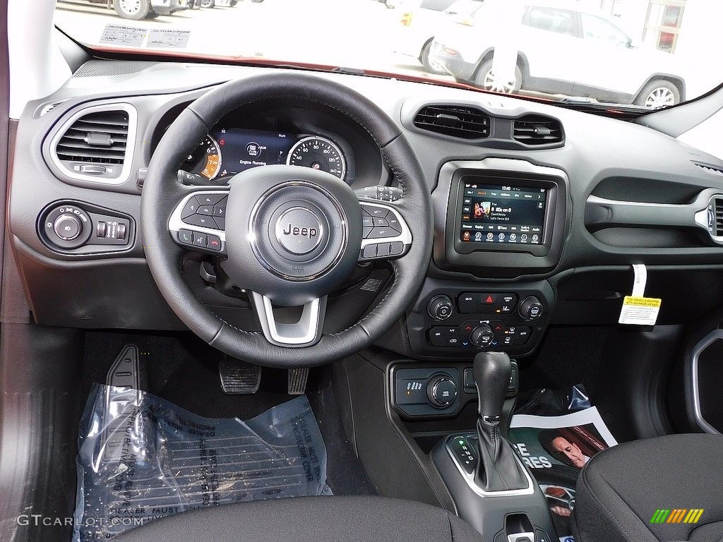 2021 Renegade Latitude 4x4 - Omaha Orange / Black photo #13