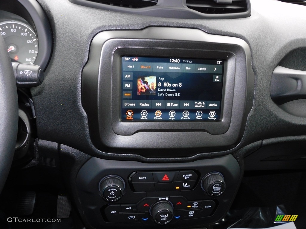 2021 Renegade Latitude 4x4 - Omaha Orange / Black photo #15