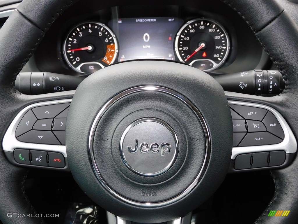 2021 Renegade Latitude 4x4 - Omaha Orange / Black photo #19