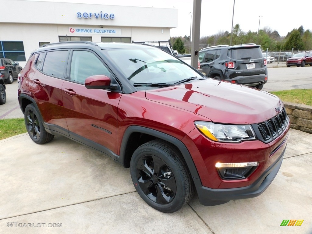 Velvet Red Pearl 2021 Jeep Compass Altitude 4x4 Exterior Photo #140440653