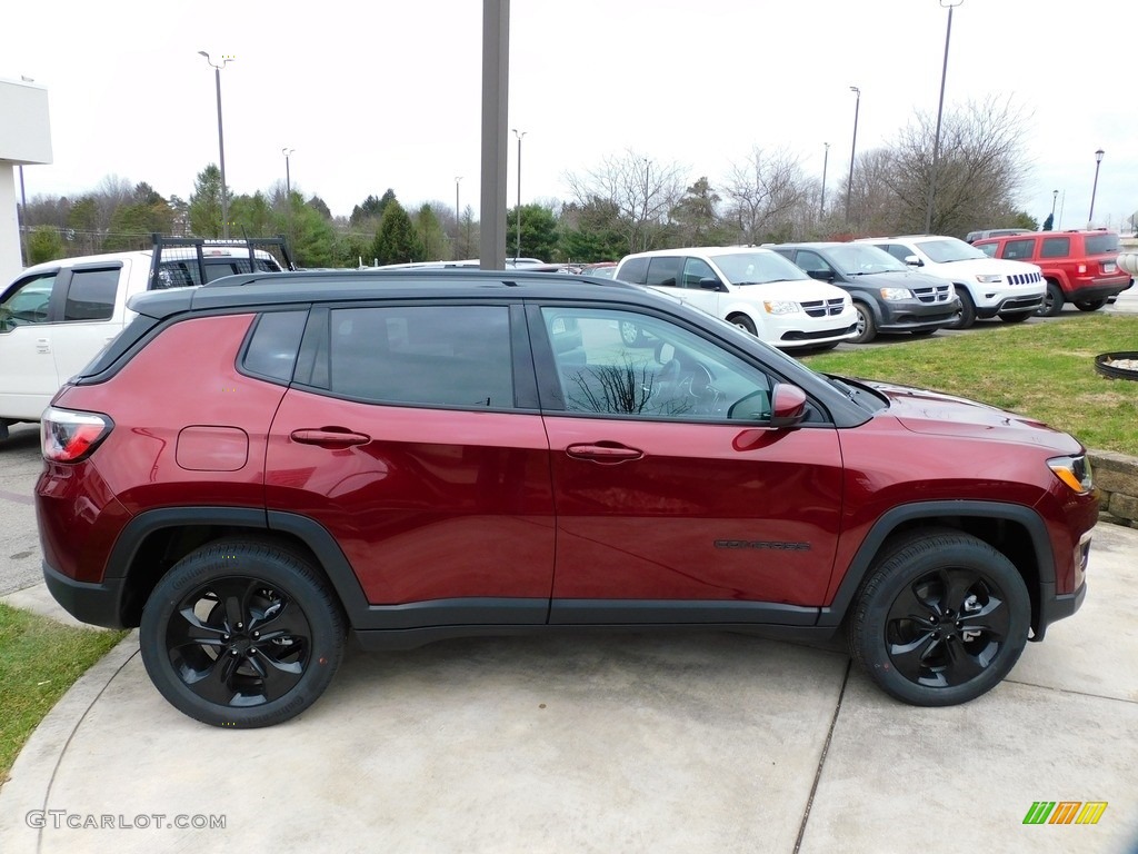 Velvet Red Pearl 2021 Jeep Compass Altitude 4x4 Exterior Photo #140440679