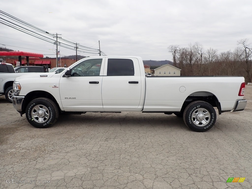 2020 2500 Tradesman Crew Cab 4x4 - Bright White / Black/Diesel Gray photo #3