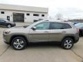 Light Brownstone Pearl 2021 Jeep Cherokee Limited 4x4 Exterior