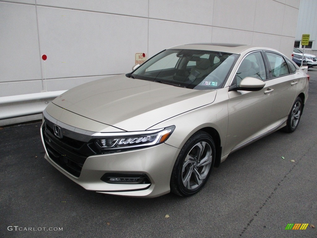 2018 Accord EX Sedan - Champagne Frost Pearl / Ivory photo #9