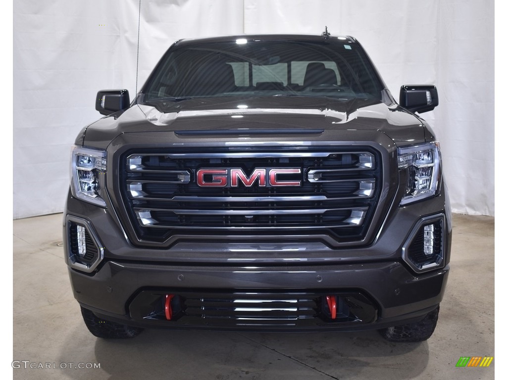 2019 Sierra 1500 AT4 Double Cab 4WD - Smokey Quartz Metallic / Jet Black photo #4