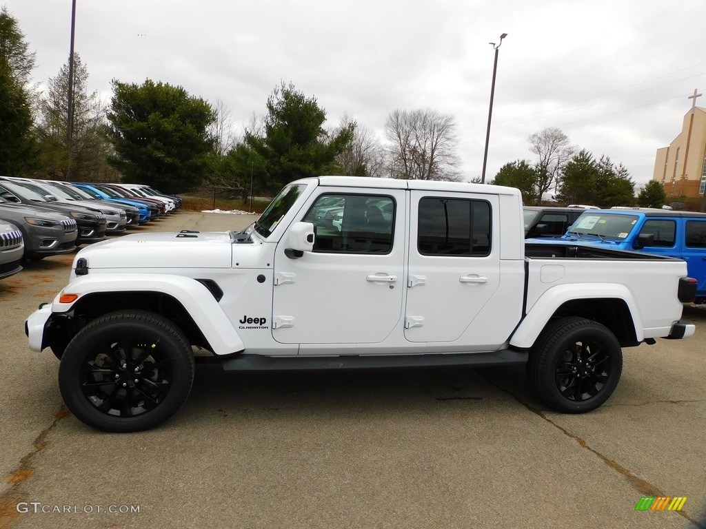 2021 Gladiator High Altitude 4x4 - Bright White / Black photo #9