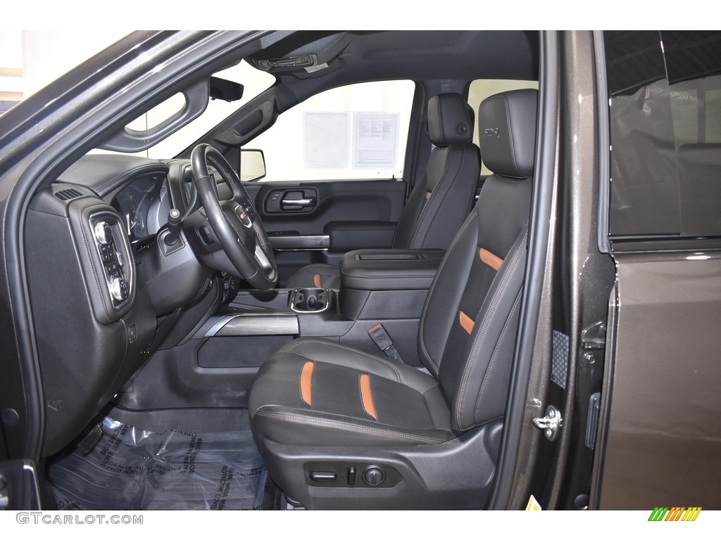 2019 Sierra 1500 AT4 Double Cab 4WD - Smokey Quartz Metallic / Jet Black photo #7