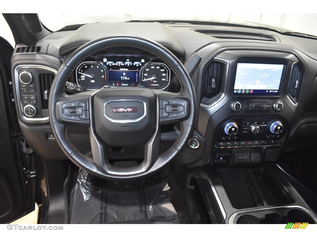 2019 Sierra 1500 AT4 Double Cab 4WD - Smokey Quartz Metallic / Jet Black photo #13