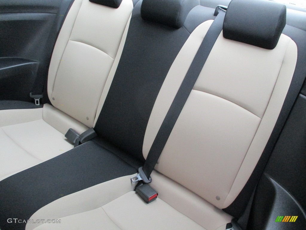 2018 Honda Civic EX-T Coupe Rear Seat Photo #140443796