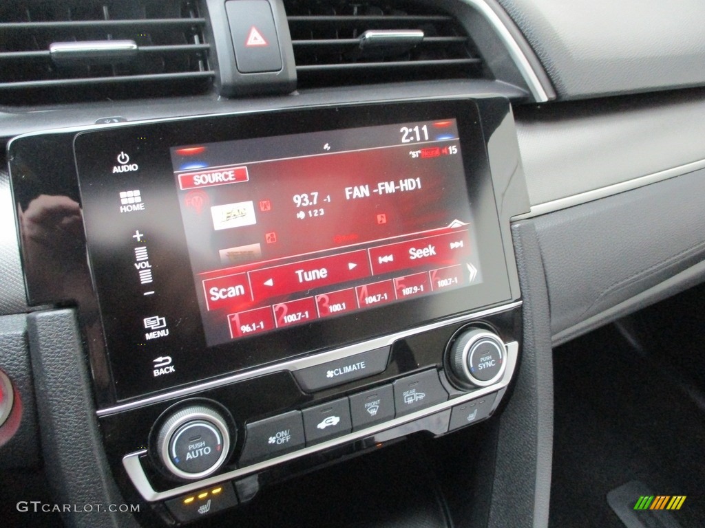 2018 Honda Civic EX-T Coupe Audio System Photos