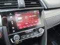 2018 Honda Civic Black/Ivory Interior Audio System Photo