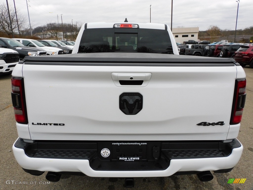 2021 1500 Limited Crew Cab 4x4 - Bright White / Black photo #6