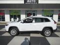 2021 Bright White Jeep Cherokee Latitude 4x4  photo #1