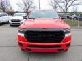 2021 Flame Red Ram 1500 Big Horn Crew Cab 4x4  photo #2