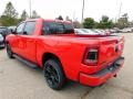 2021 Flame Red Ram 1500 Big Horn Crew Cab 4x4  photo #8