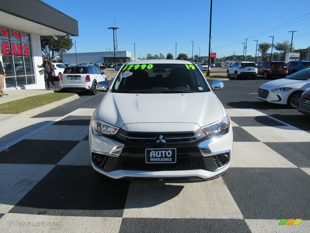 2019 Outlander Sport ES AWC - Pearl White / Black photo #2