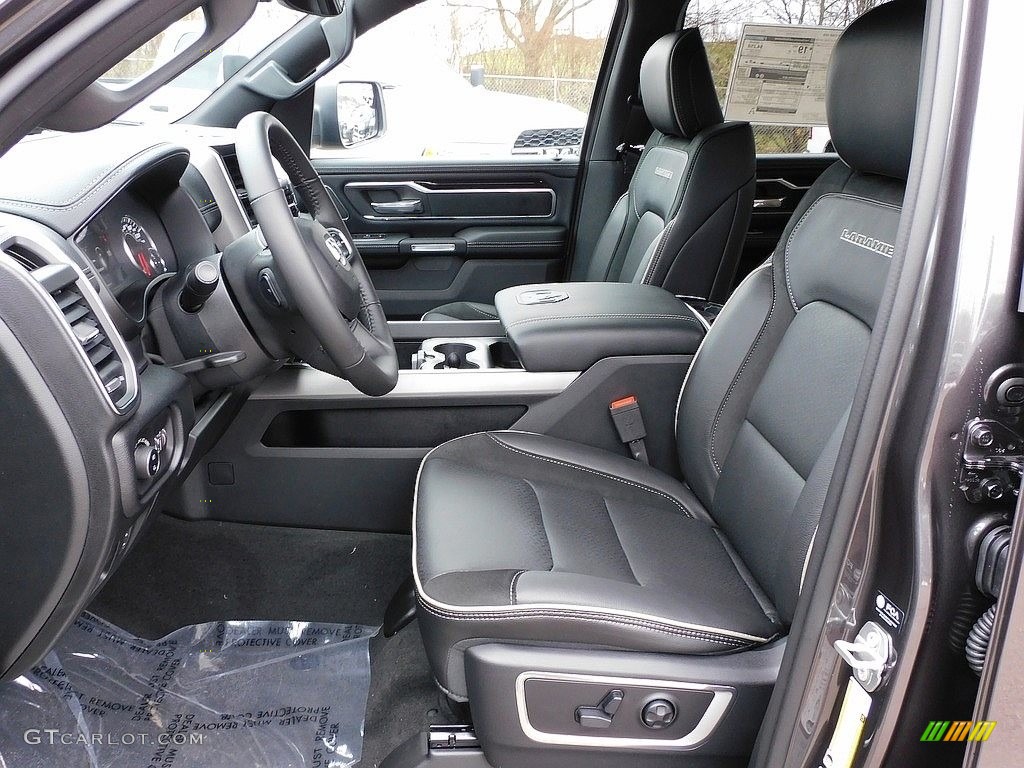 2021 Ram 1500 Laramie Crew Cab 4x4 Front Seat Photo #140445839