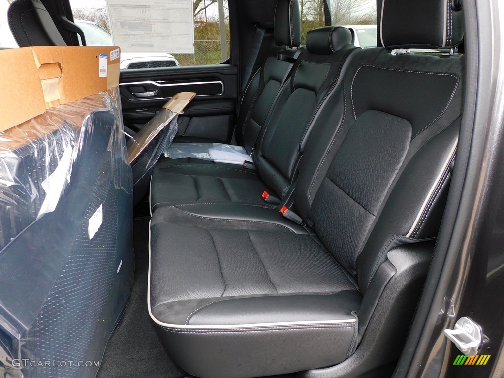 2021 Ram 1500 Laramie Crew Cab 4x4 Rear Seat Photo #140445860