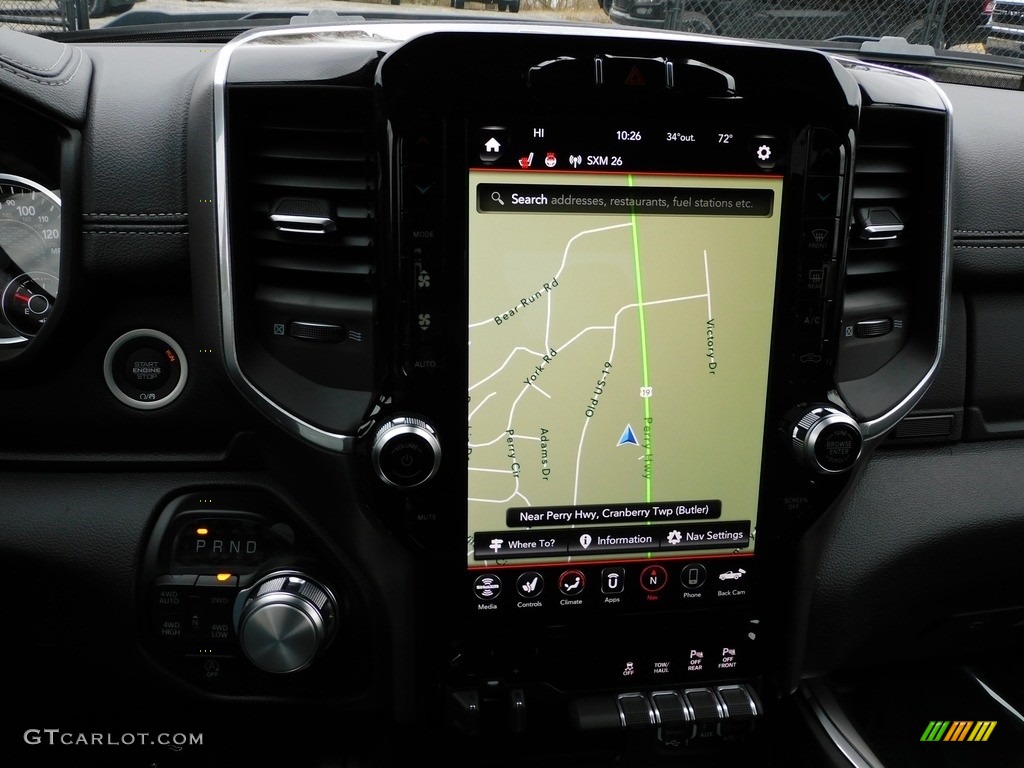 2021 Ram 1500 Laramie Crew Cab 4x4 Navigation Photo #140445902