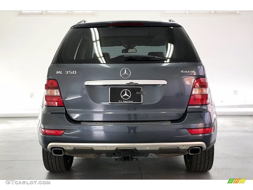 2011 ML 350 4Matic - Steel Grey Metallic / Ash photo #3