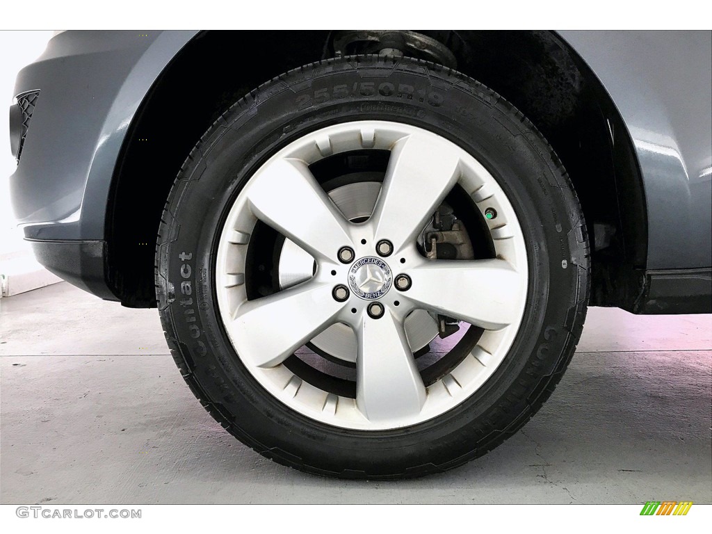 2011 ML 350 4Matic - Steel Grey Metallic / Ash photo #8