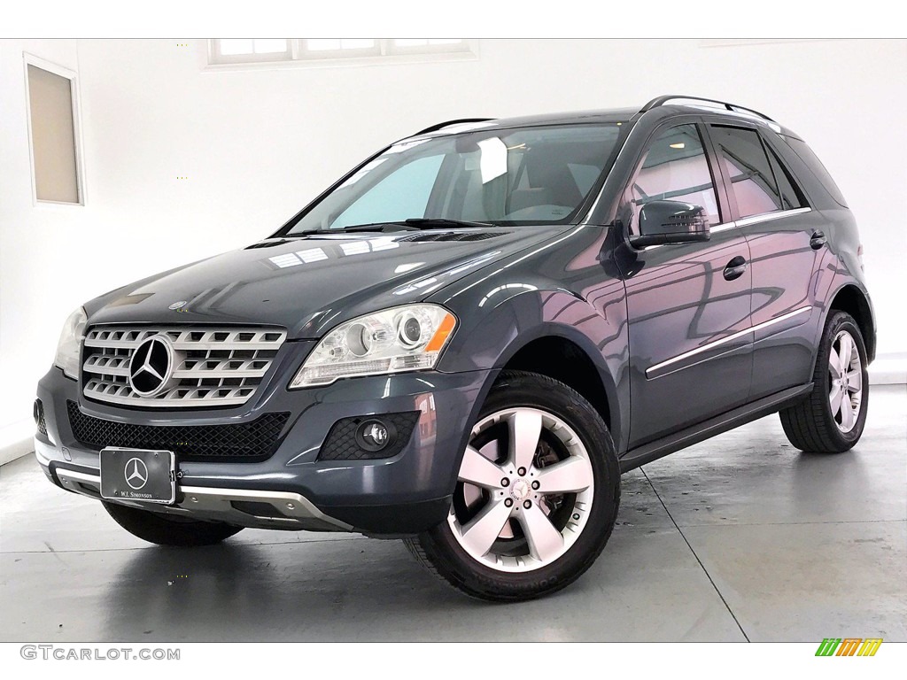 2011 ML 350 4Matic - Steel Grey Metallic / Ash photo #12
