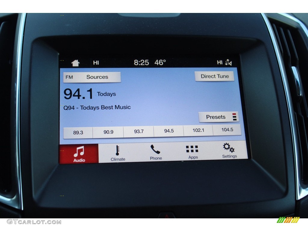 2019 Ford Edge Titanium Audio System Photo #140446541