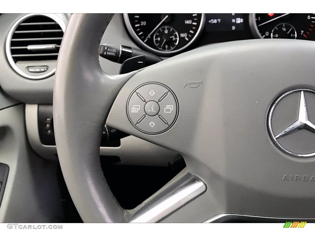 2011 ML 350 4Matic - Steel Grey Metallic / Ash photo #21