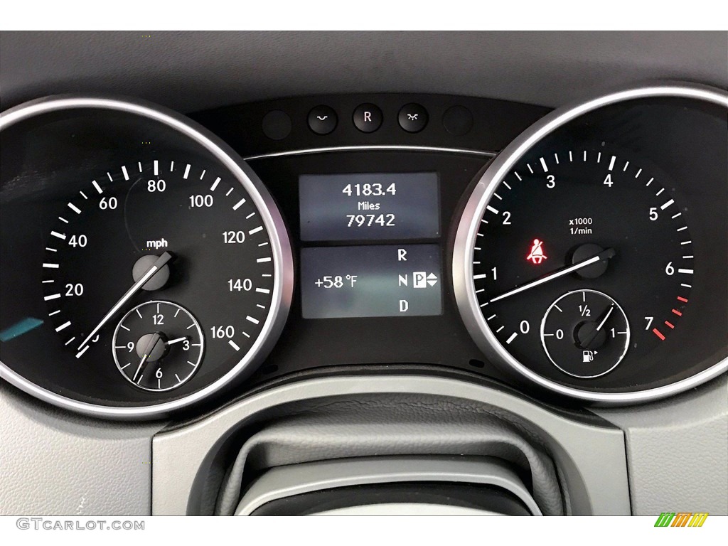 2011 ML 350 4Matic - Steel Grey Metallic / Ash photo #23