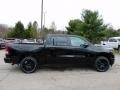 Diamond Black Crystal Pearl - 1500 Big Horn Night Edition Crew Cab 4x4 Photo No. 4