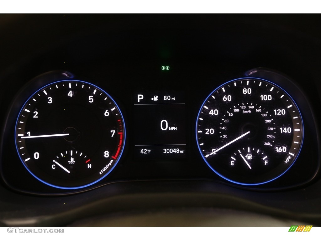 2018 Hyundai Kona SEL Gauges Photo #140447594