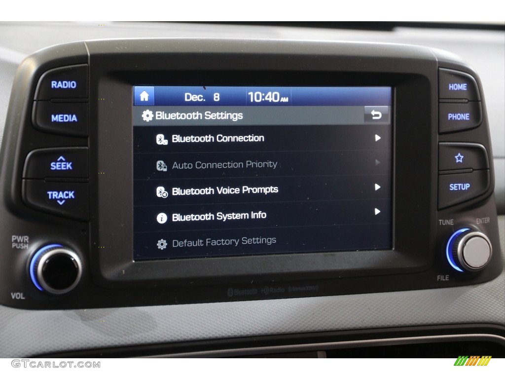 2018 Hyundai Kona SEL Controls Photo #140447636