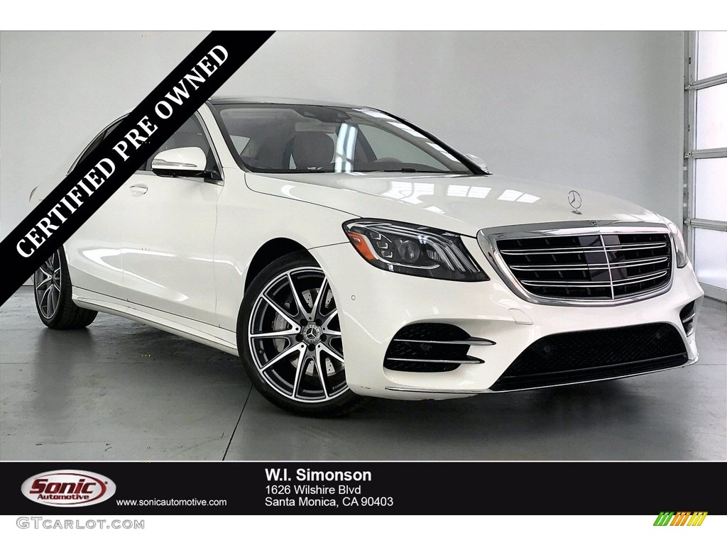 designo Diamond White Metallic Mercedes-Benz S