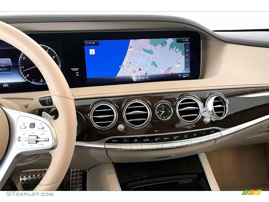 2018 S 450 Sedan - designo Diamond White Metallic / Silk Beige/Espresso Brown photo #5