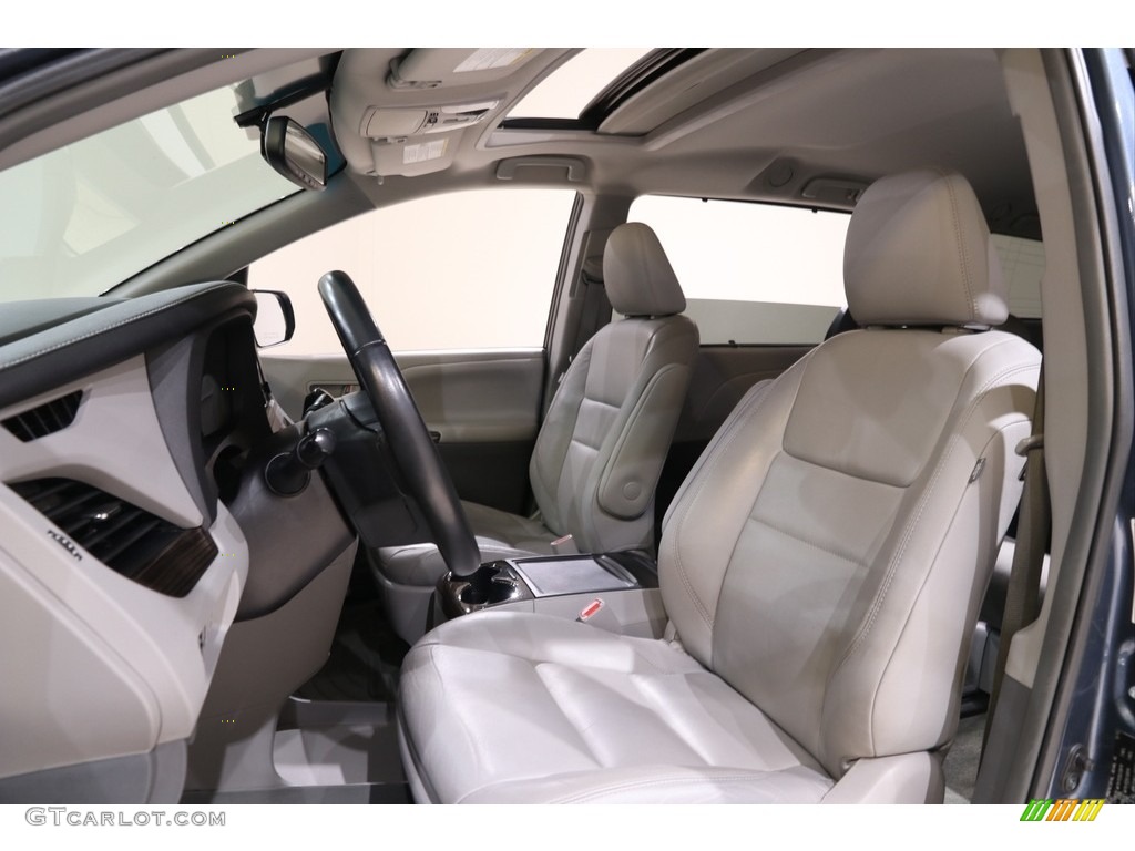2015 Sienna XLE AWD - Shoreline Blue Pearl / Ash photo #5